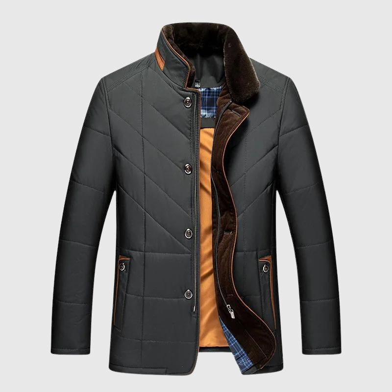 Men’s Quilted Insulated Winter Jacket