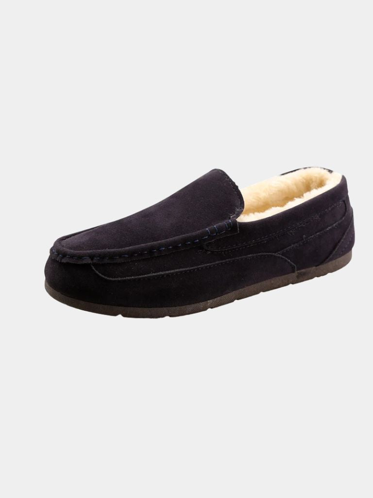 Valerio Suede Comfort Loafers - Cross & Crown