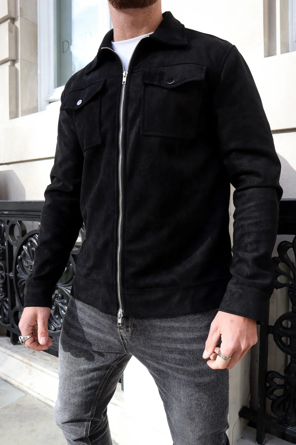 Ascot Suede Jacket