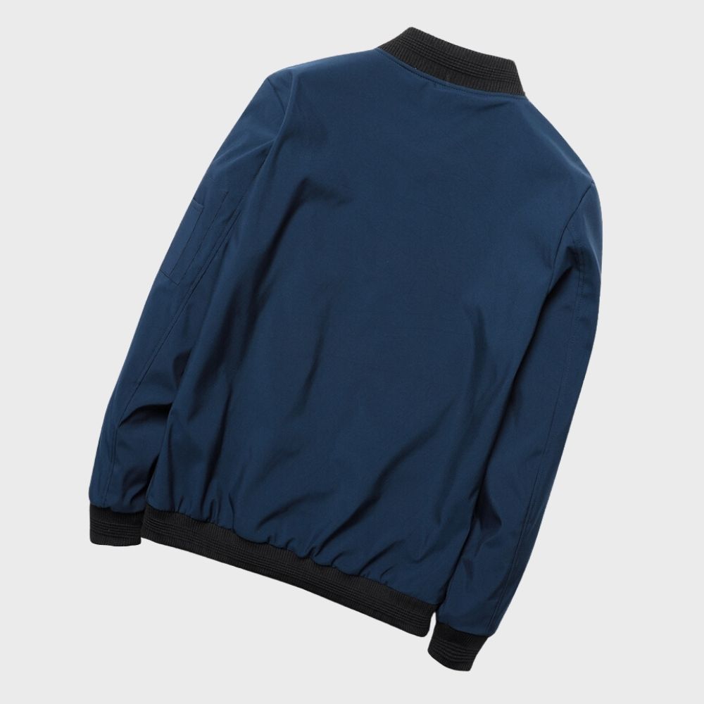 Men's All-Season Bomber Jacket - Lightweight, Breathable, and Stylish for Everyday Wear