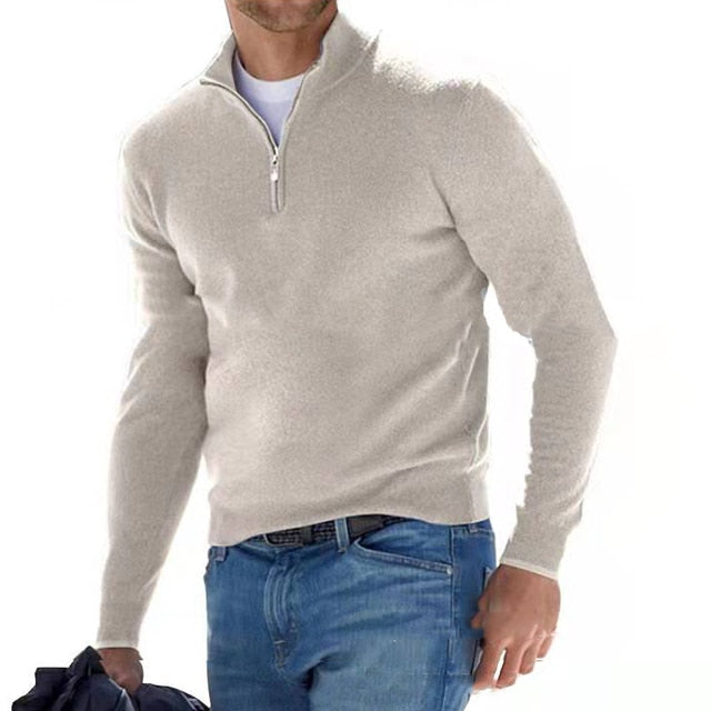 Fayymont Quarter-Zip Knit