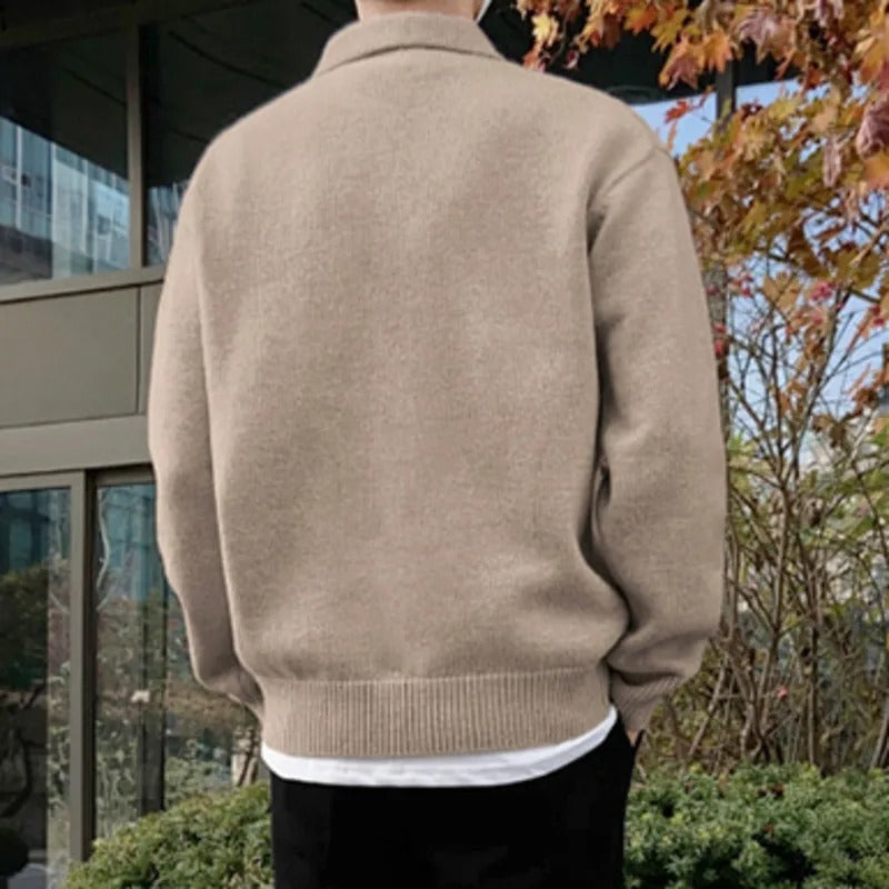 Old Money Ghent Polo Sweater