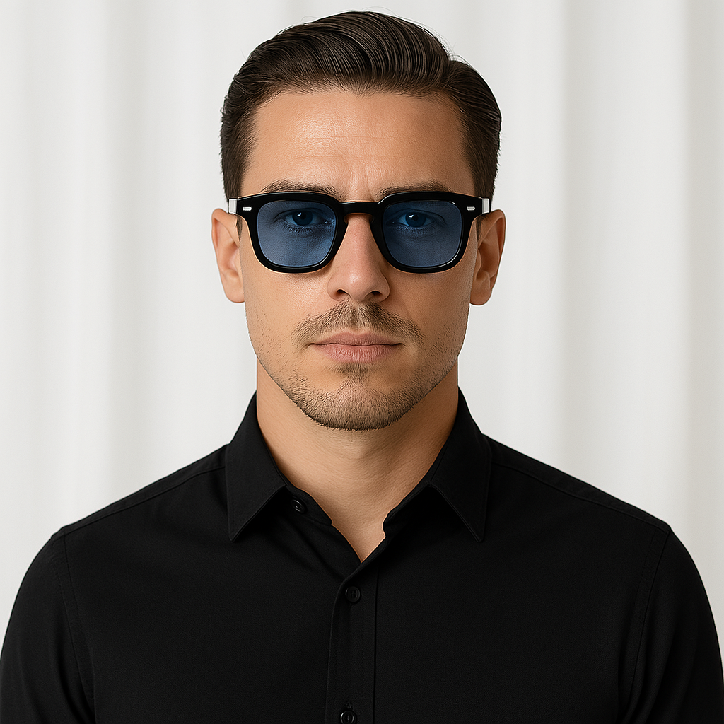 Summer Polygon Sunglasses – UV400 Protection for Men