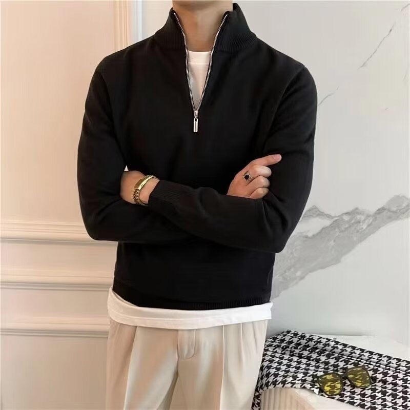 Vaduz Fine Quarter Zip Sweater