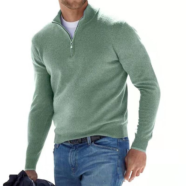 Fayymont Quarter-Zip Knit