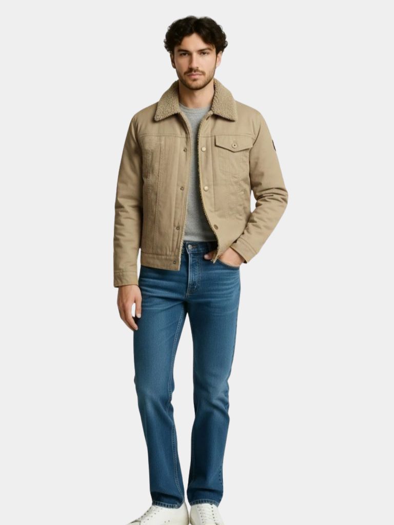 Vintage Military Aviator Jacket - Cross & Crown