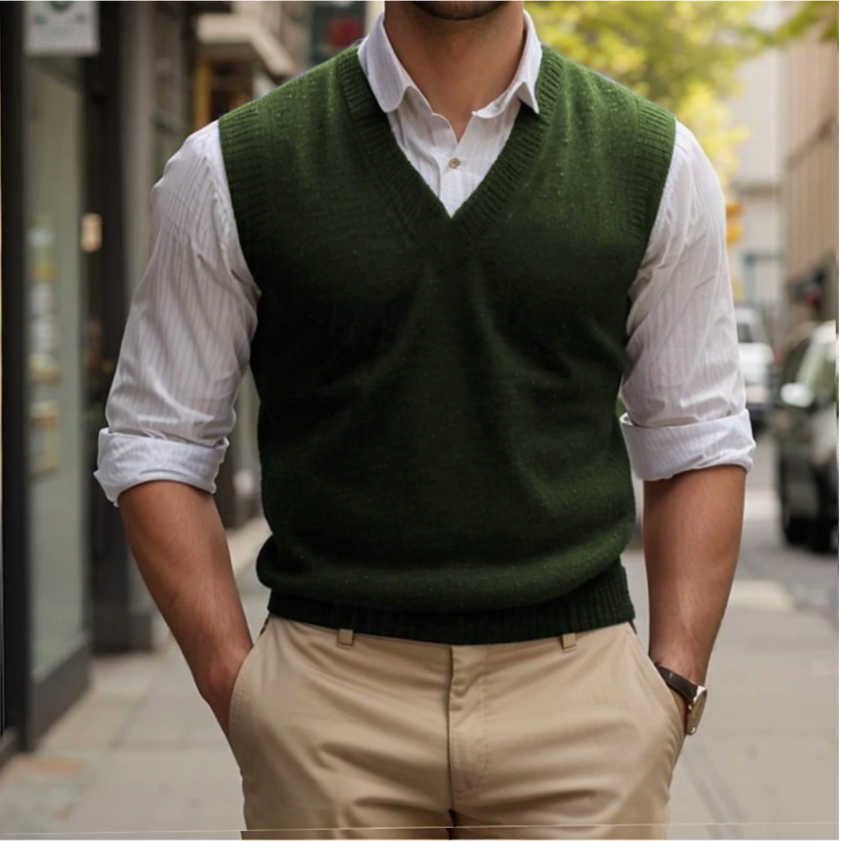 Oxfordshire Sleeveless Knit
