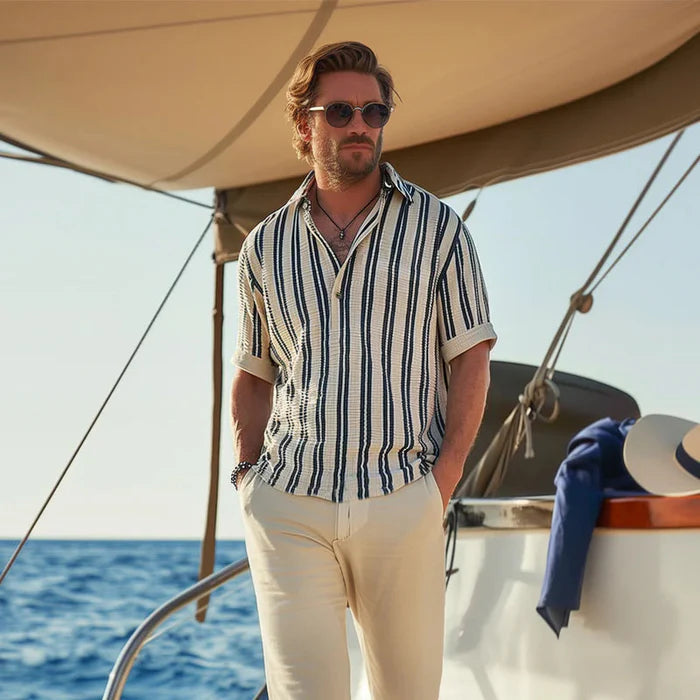 Levino - Old Money Striped Shirt