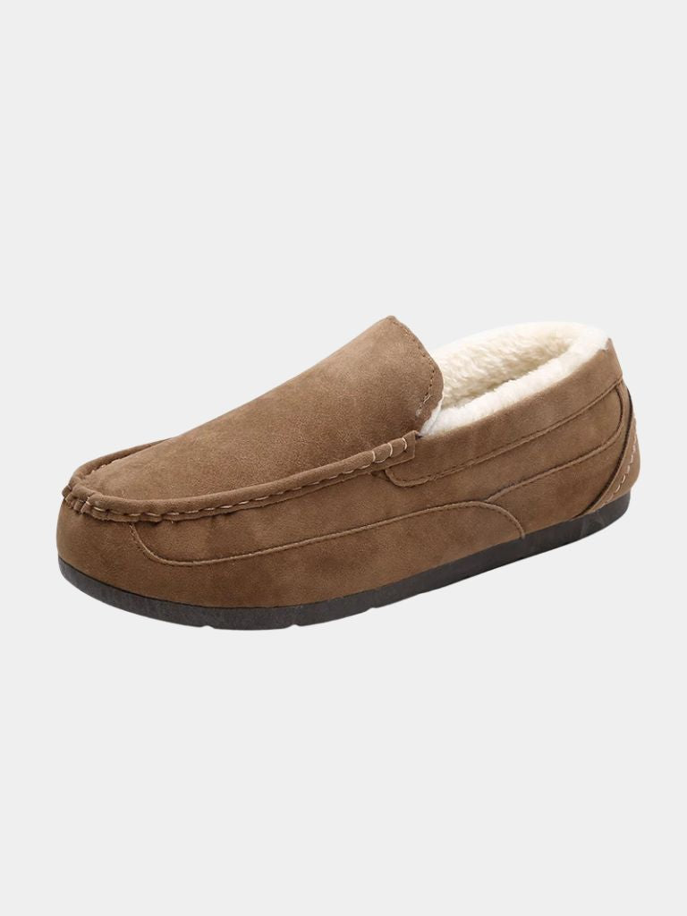 Valerio Suede Comfort Loafers - Cross & Crown