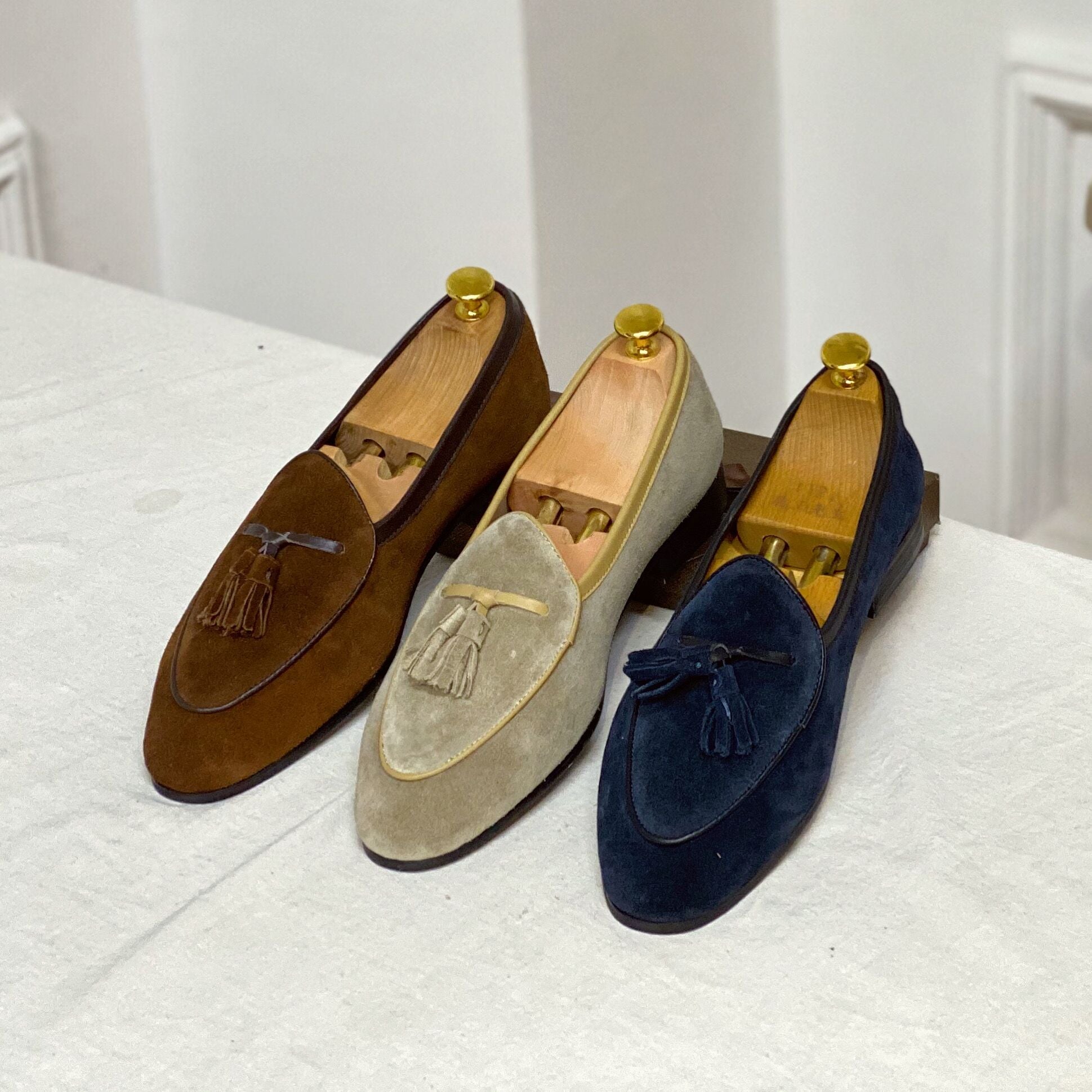 Monte-Carlo Yacht Suede Tassel Loafers
