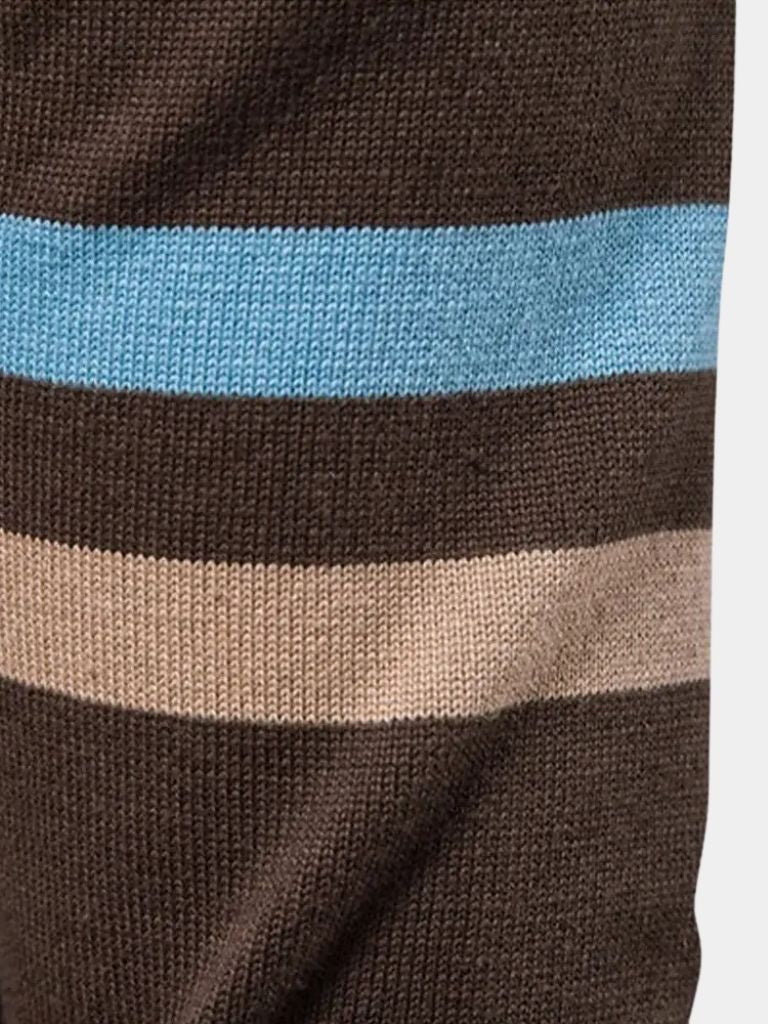 Cardigan Sweater Zipper Standing Collar Knitwear - Fayymont Co