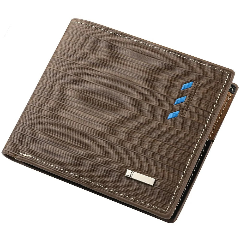 Striped Bifold Wallet – Menelites Edition