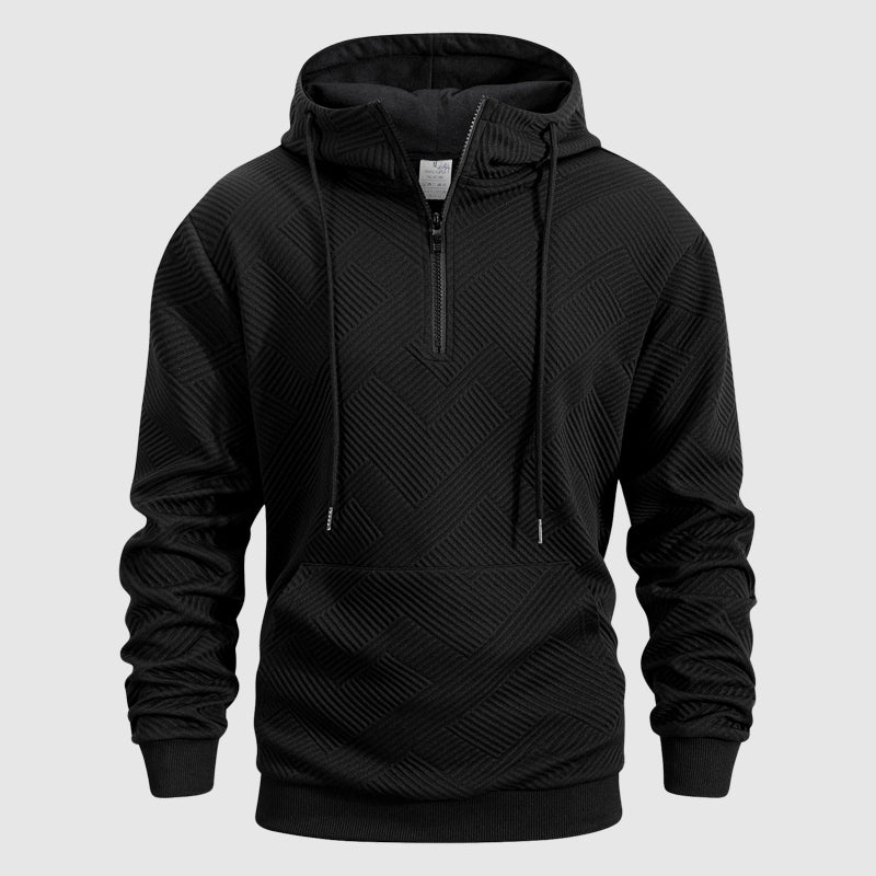 Titan Textured Pattern Hoodie
