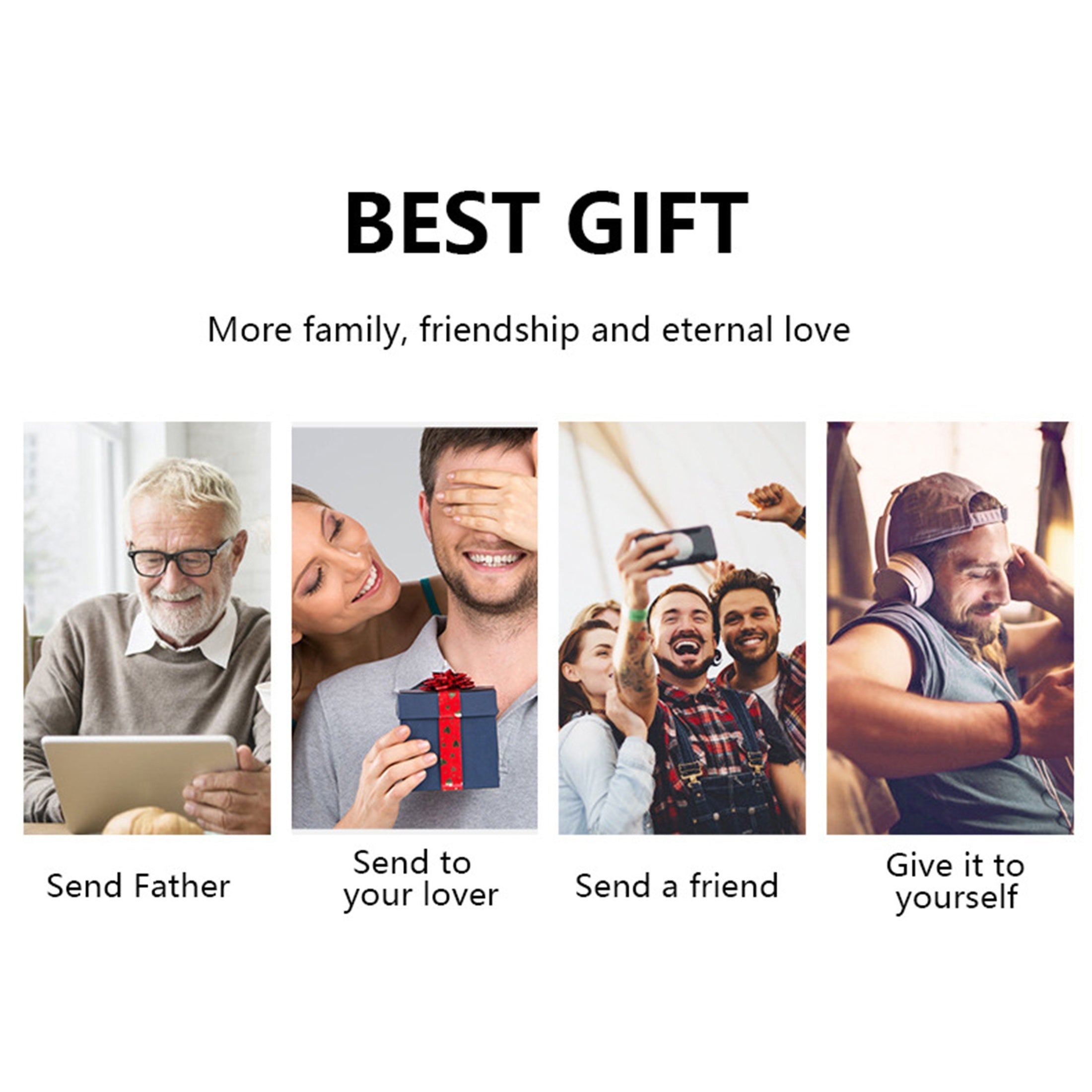 Men's PU Leather Wallet with Large Capacity