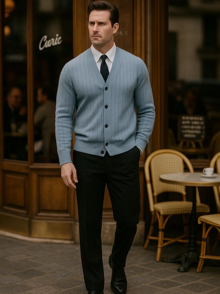 Knit Casual Cardigan - Fayymont Co