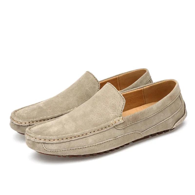Valdrin Luxe Suede Moccasins | Men’s Handmade Slip-On Loafers