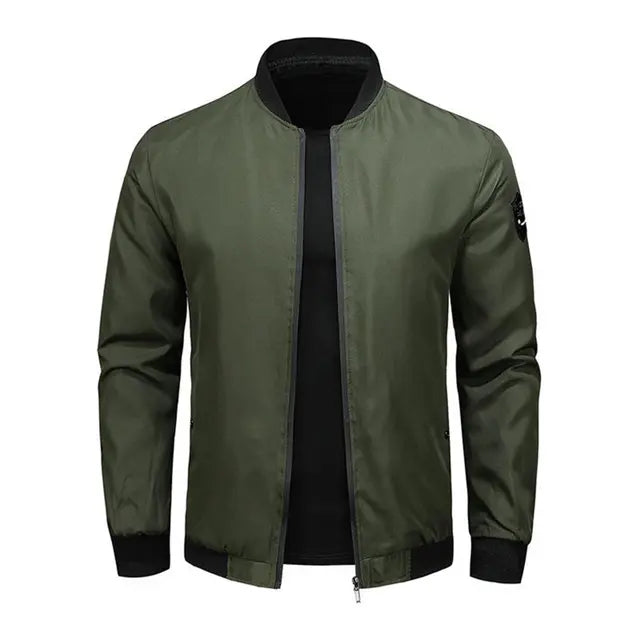 Men’s Bomber Jacket - Versatile Casual Wear