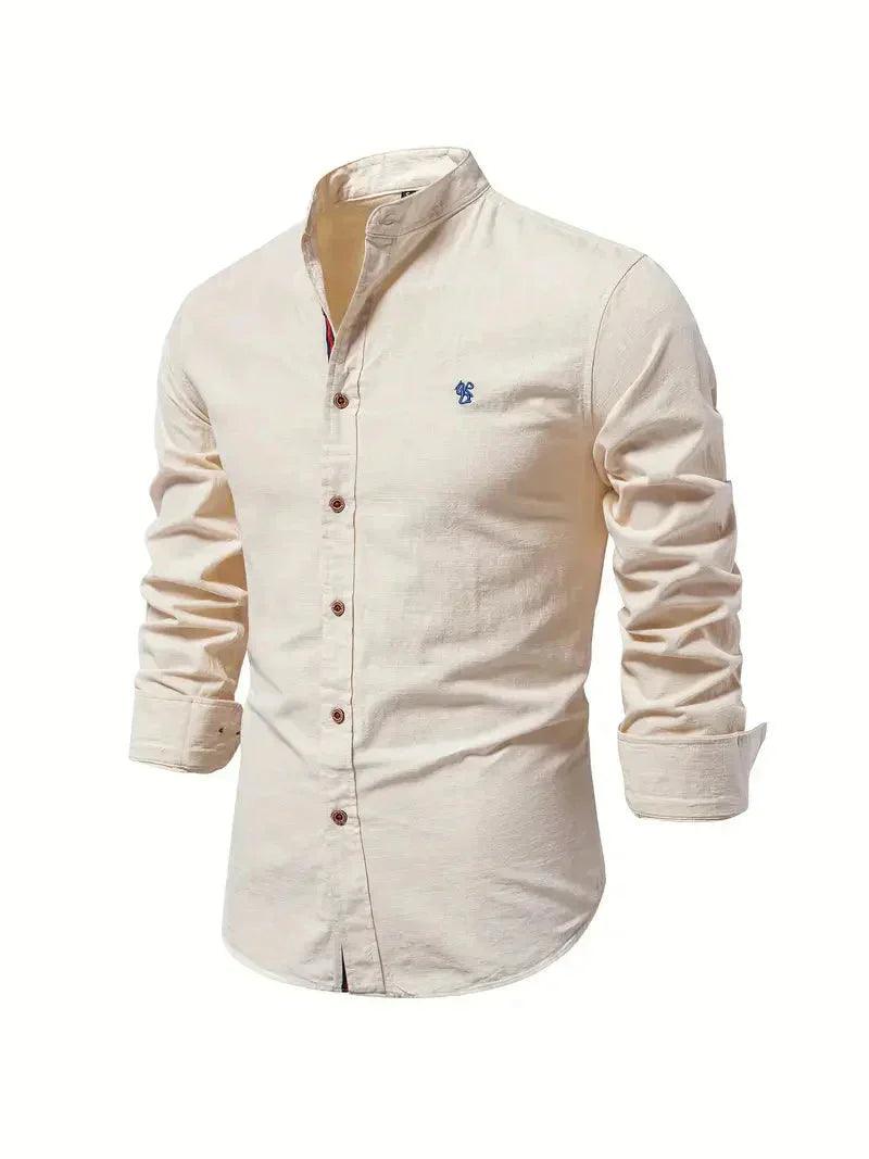 Amalfi Linen Shirt – Long Sleeve Riviera Style