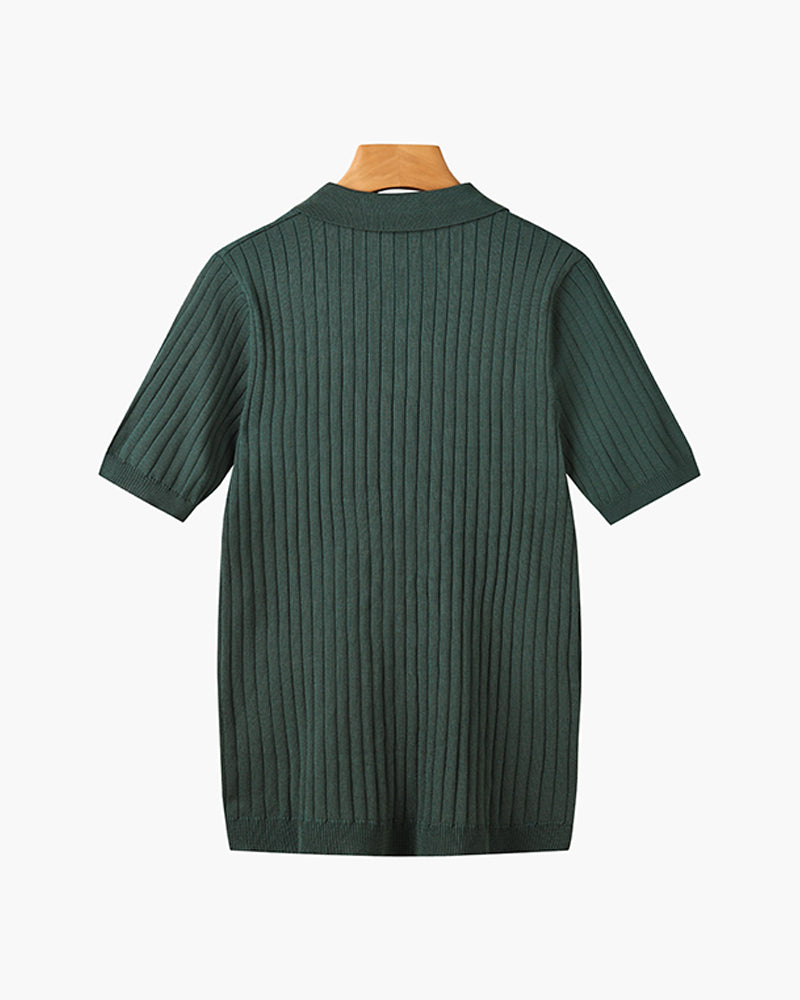 Amalfi Knitted Polo Shirt