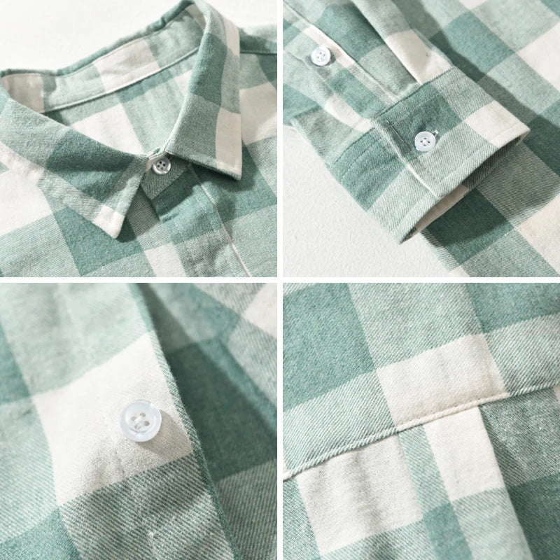 Classic Brushed Cotton Check Shirt