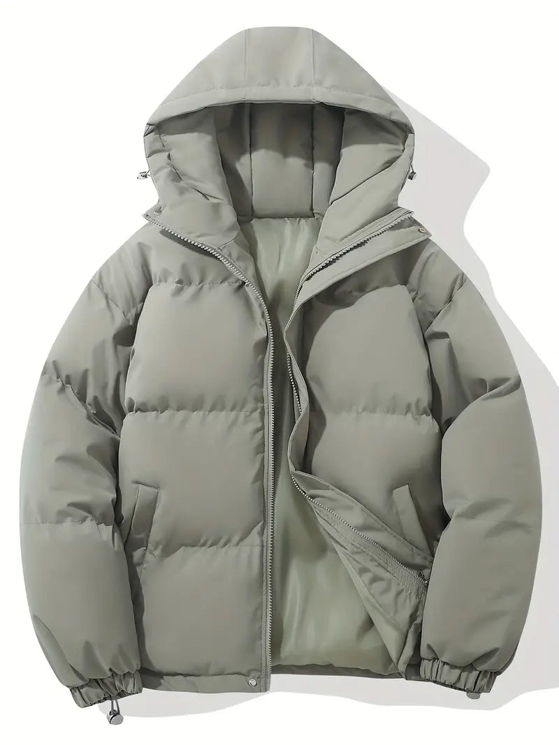 Classic Design Warm Hooded Jacket - Fayymont Co