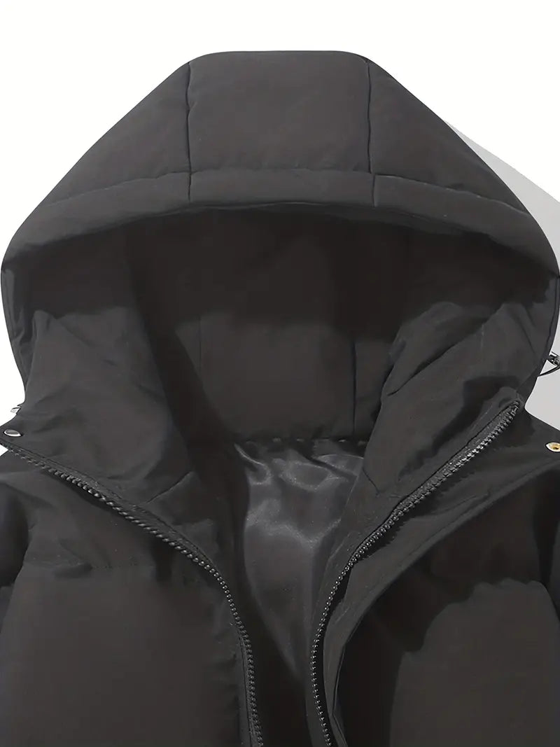 Classic Design Warm Hooded Jacket - Fayymont Co