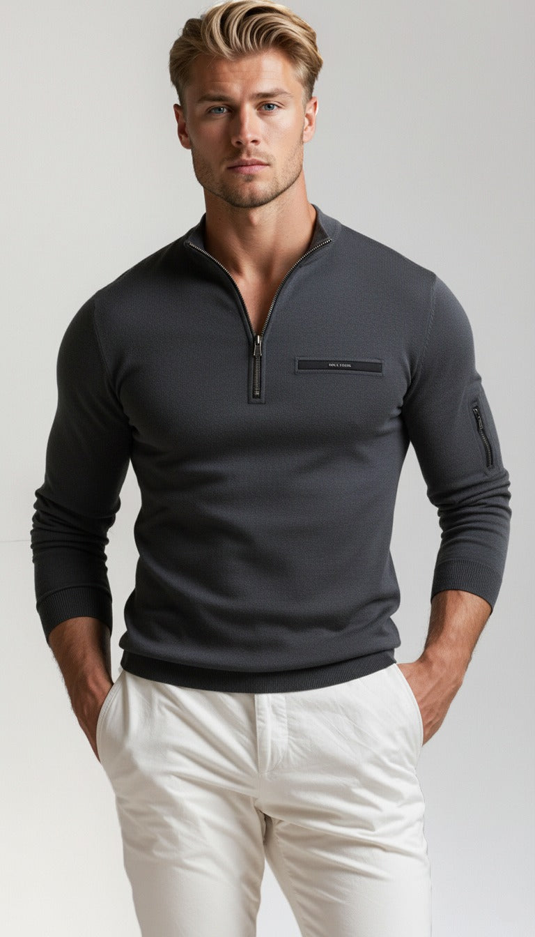 Heritage Merino Quarter-Zip