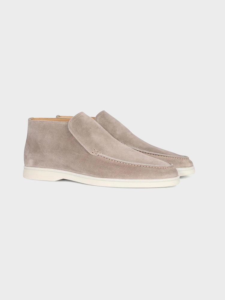 Monaco High Suede Loafers
