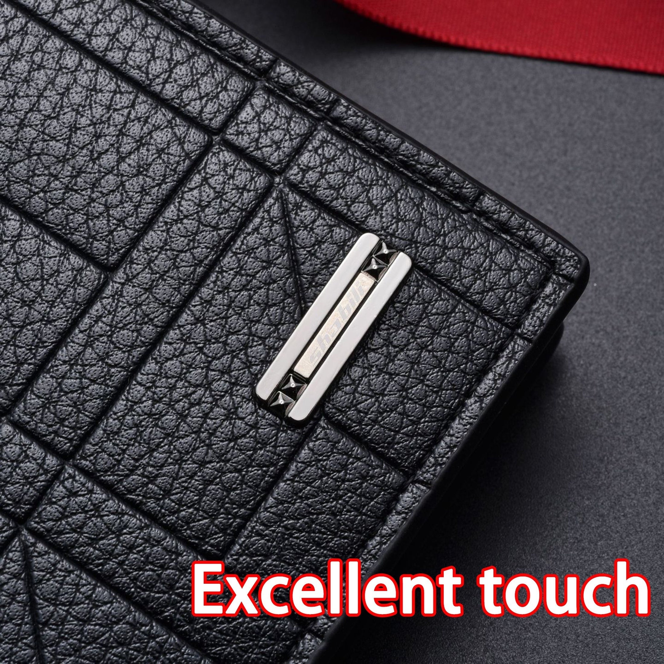 Men's PU Leather Wallet with Large Capacity