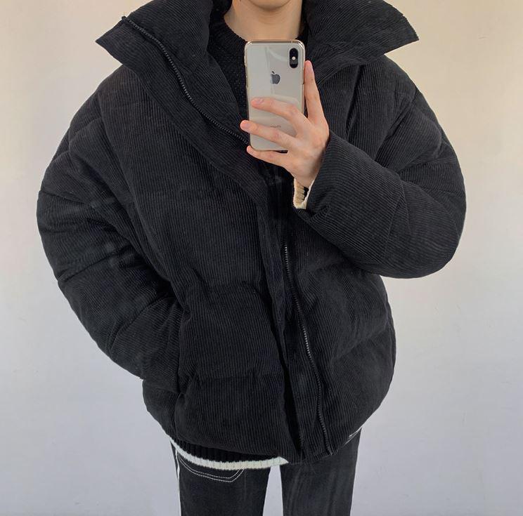 Corduroy Puffer Jacket