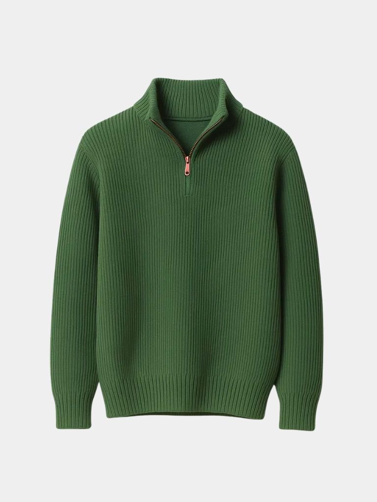 Classic Highland Quarter-Zip Sweater