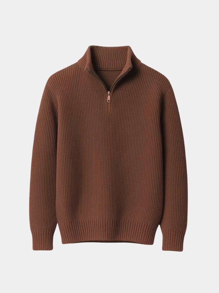 Classic Highland Quarter-Zip Sweater