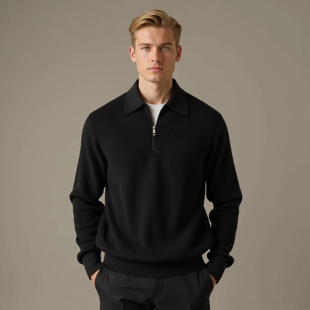 Devon Merino Zip Cardigan