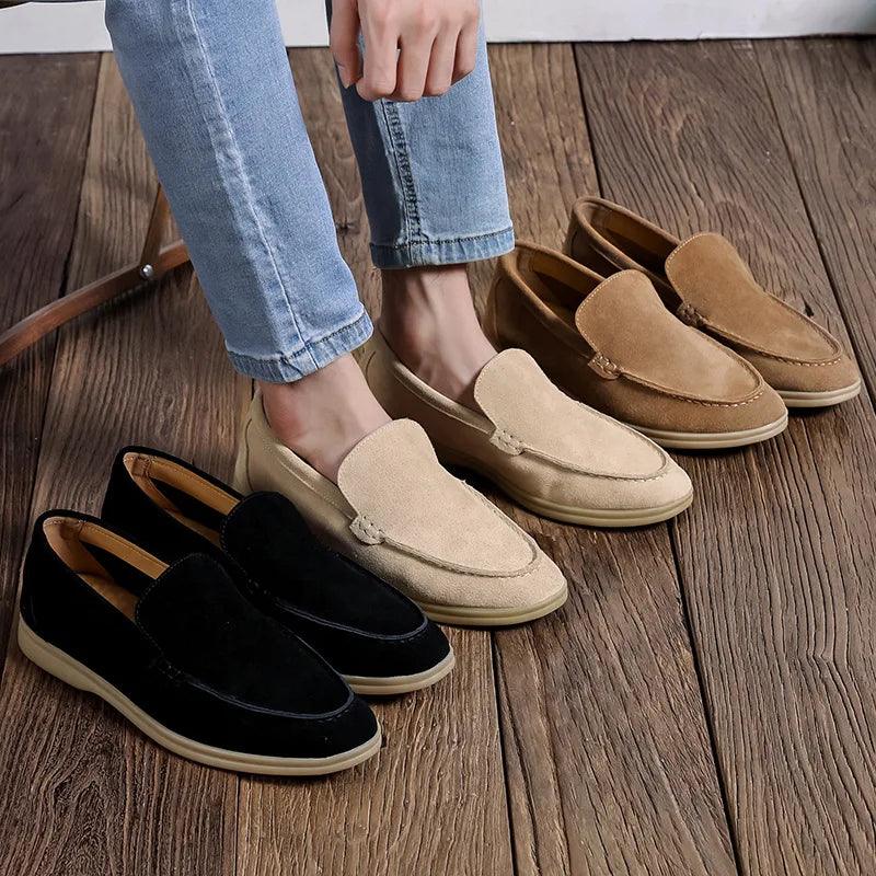 Men's Suede Loafers