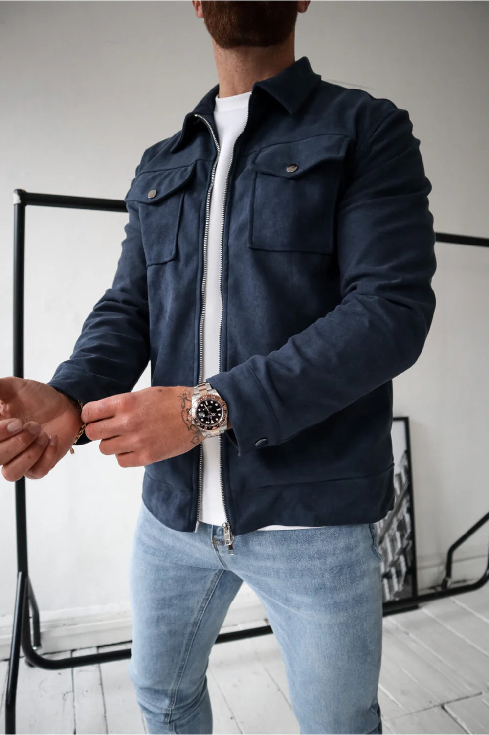 Ascot Suede Jacket
