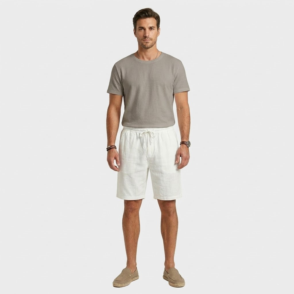 Richard Linen Shorts