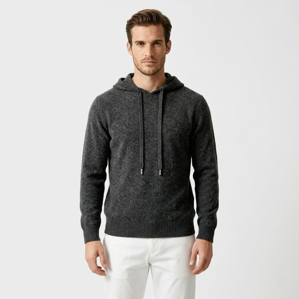 100% Cashmere Hoodie