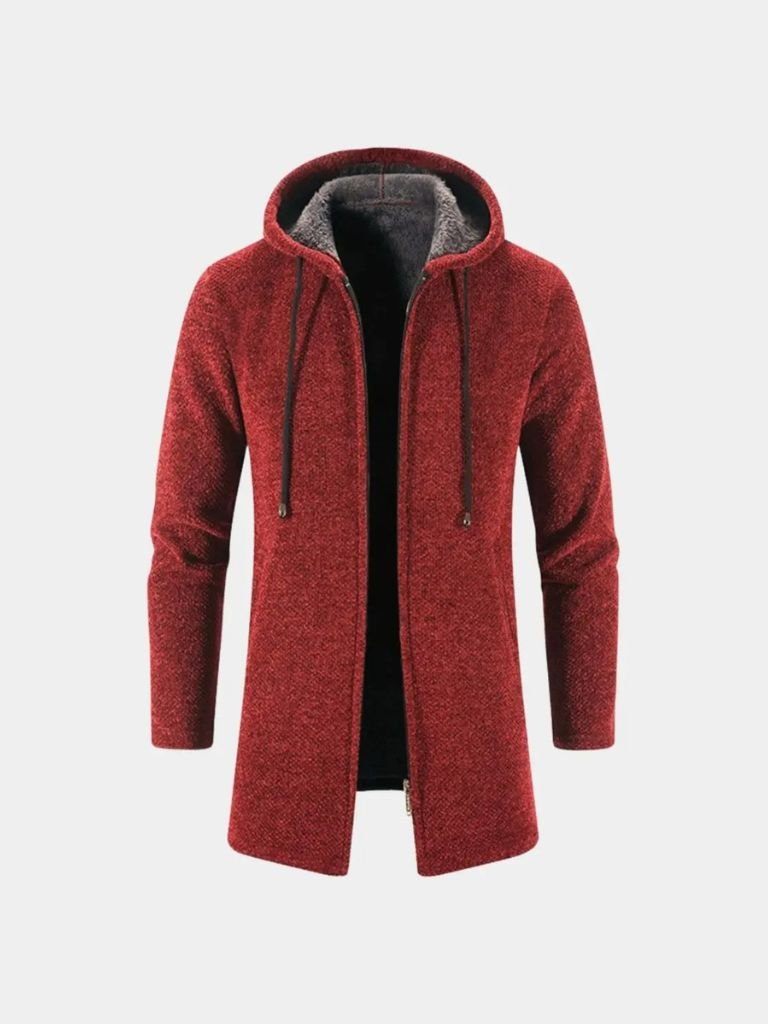 Lugano Knitted Hooded Winter Coat - Fayymont Co