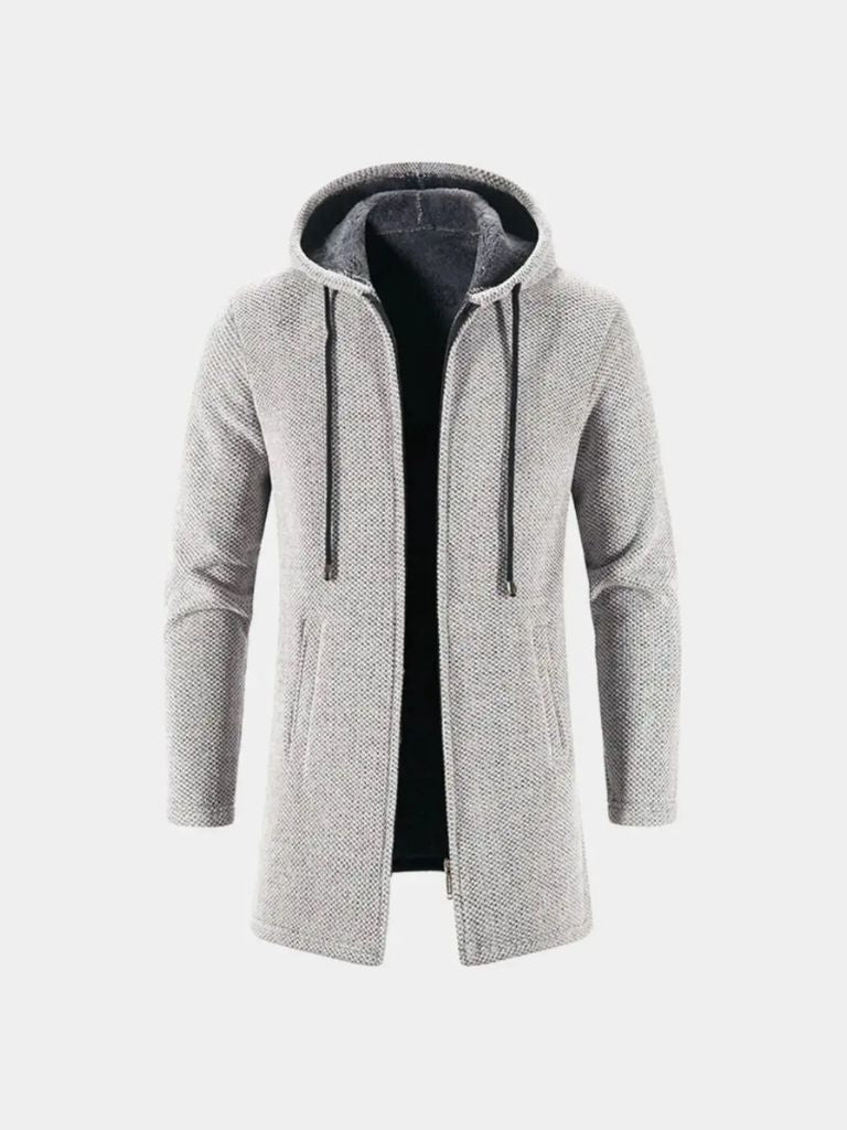 Lugano Knitted Hooded Winter Coat - Fayymont Co