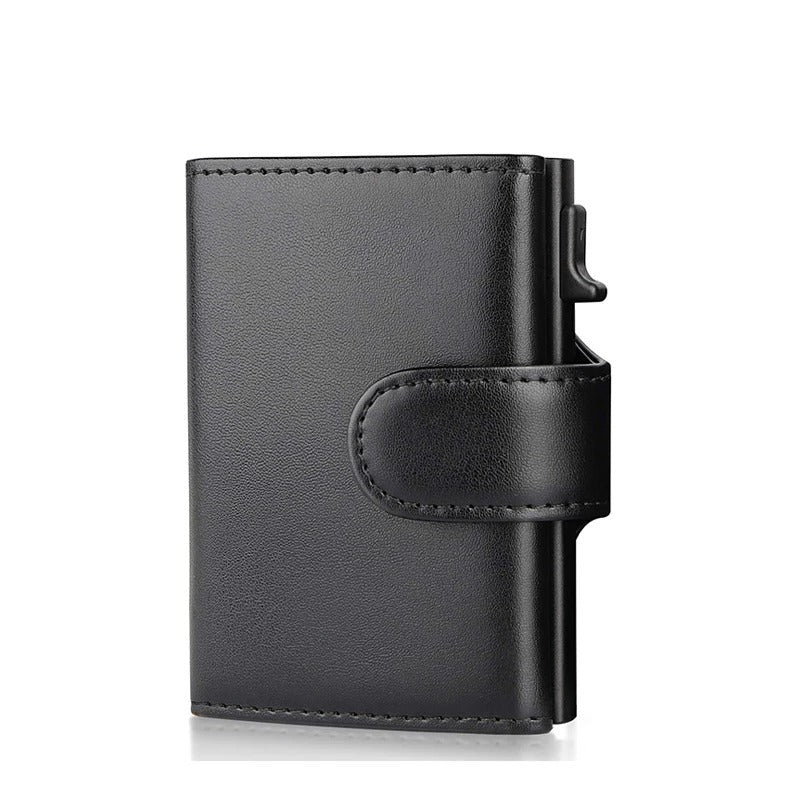 RFID blocking minimalist wallet for men