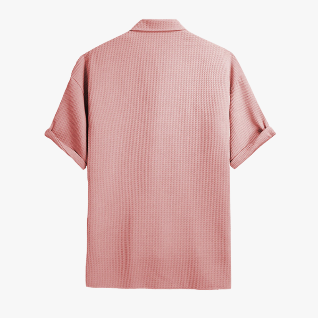 Waffle Knit Polo