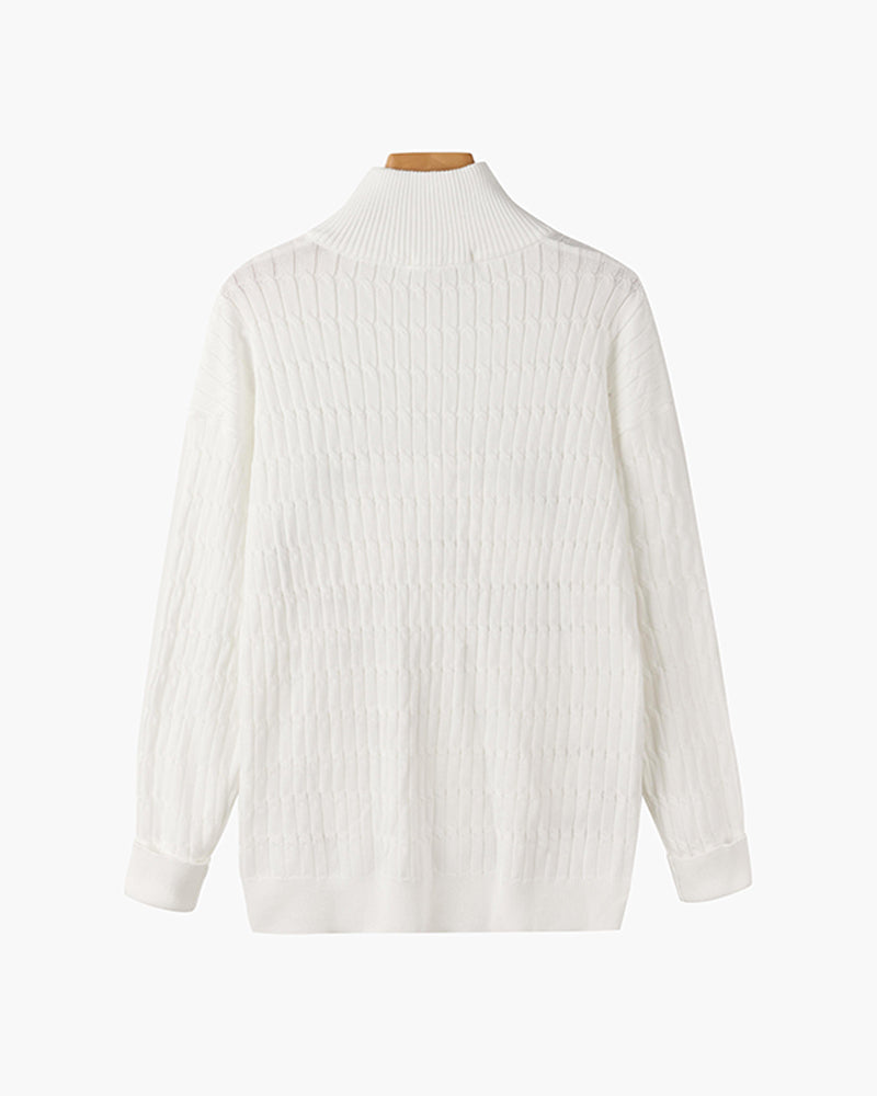 Half Zip Sweater - Fayymont Co