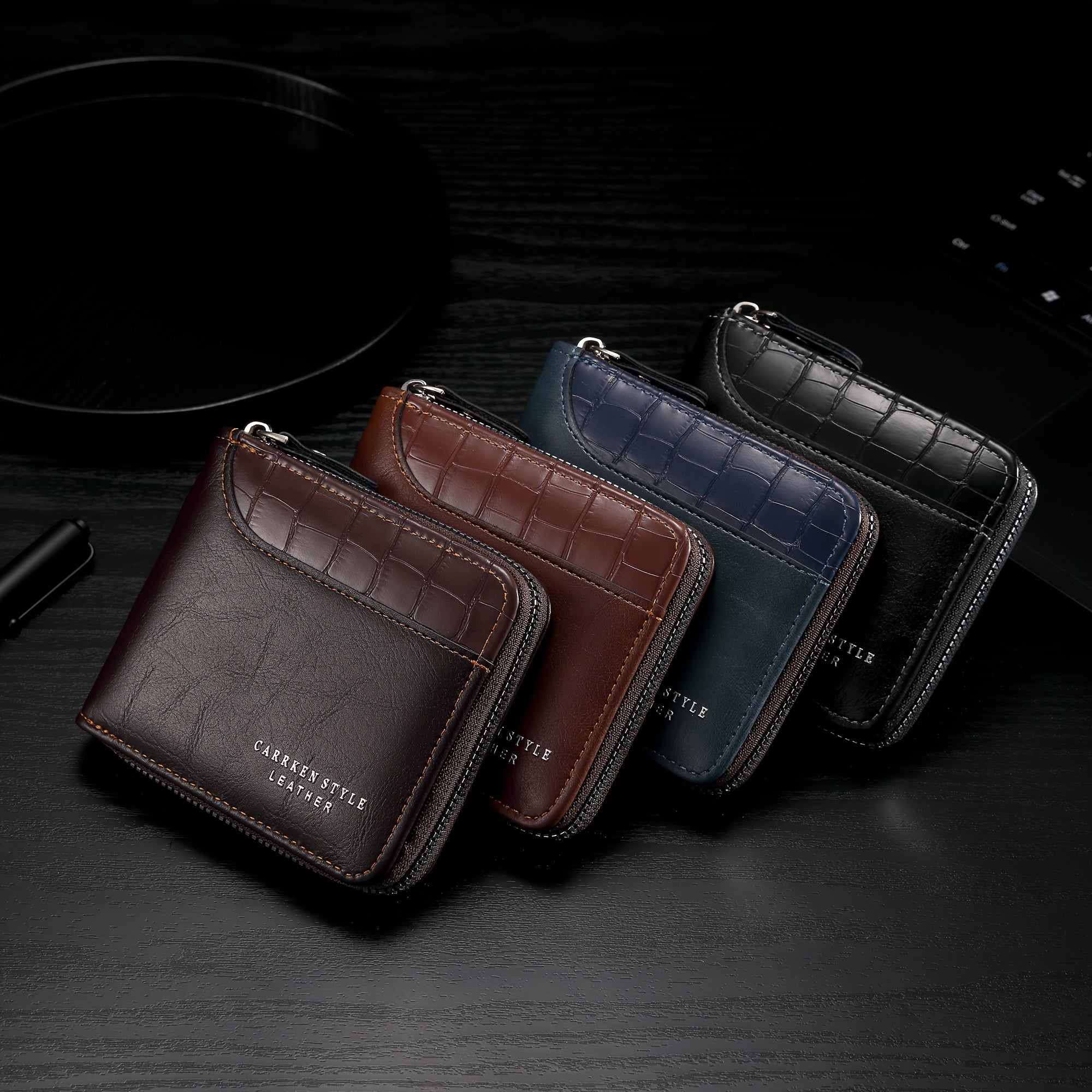 Stylish Men's Zipper Wallet