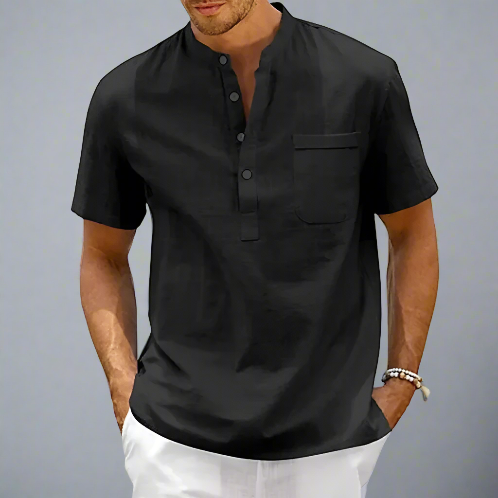 Fayymont | Men's Pure Linen Shirt