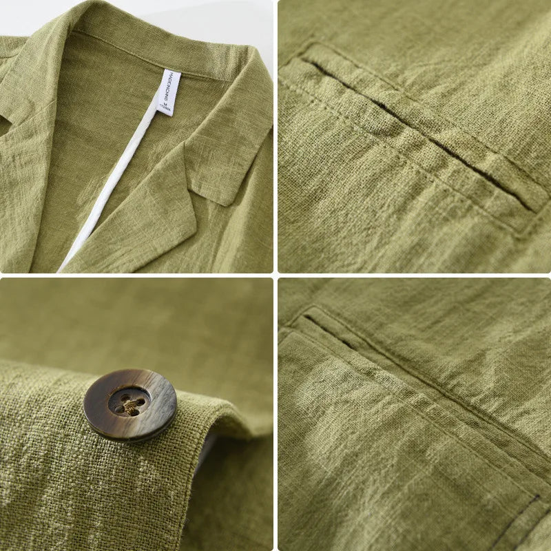 Santorini Linen Jacket