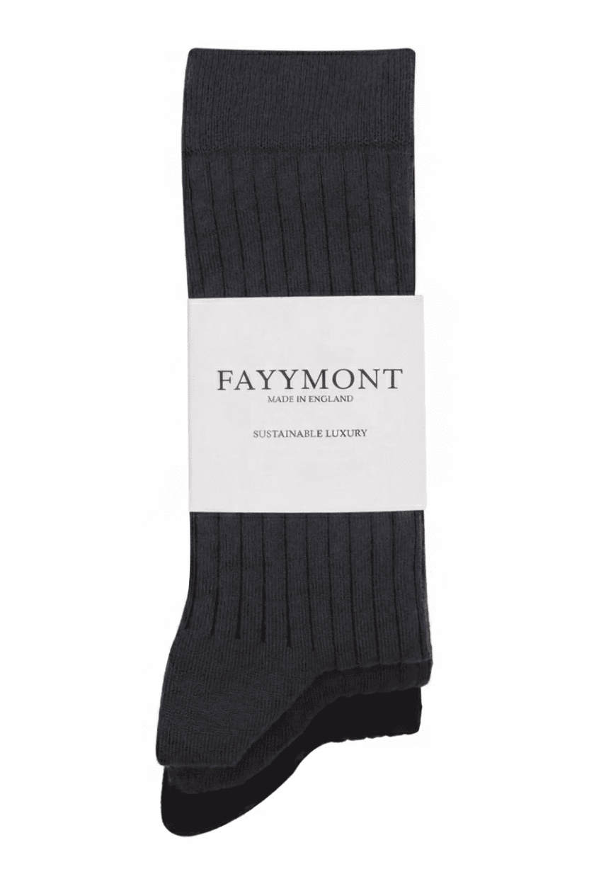 3 Pack Essential Men's Socks - Pima Cotton