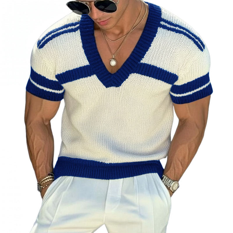 Harrow Jacquard V-Neck