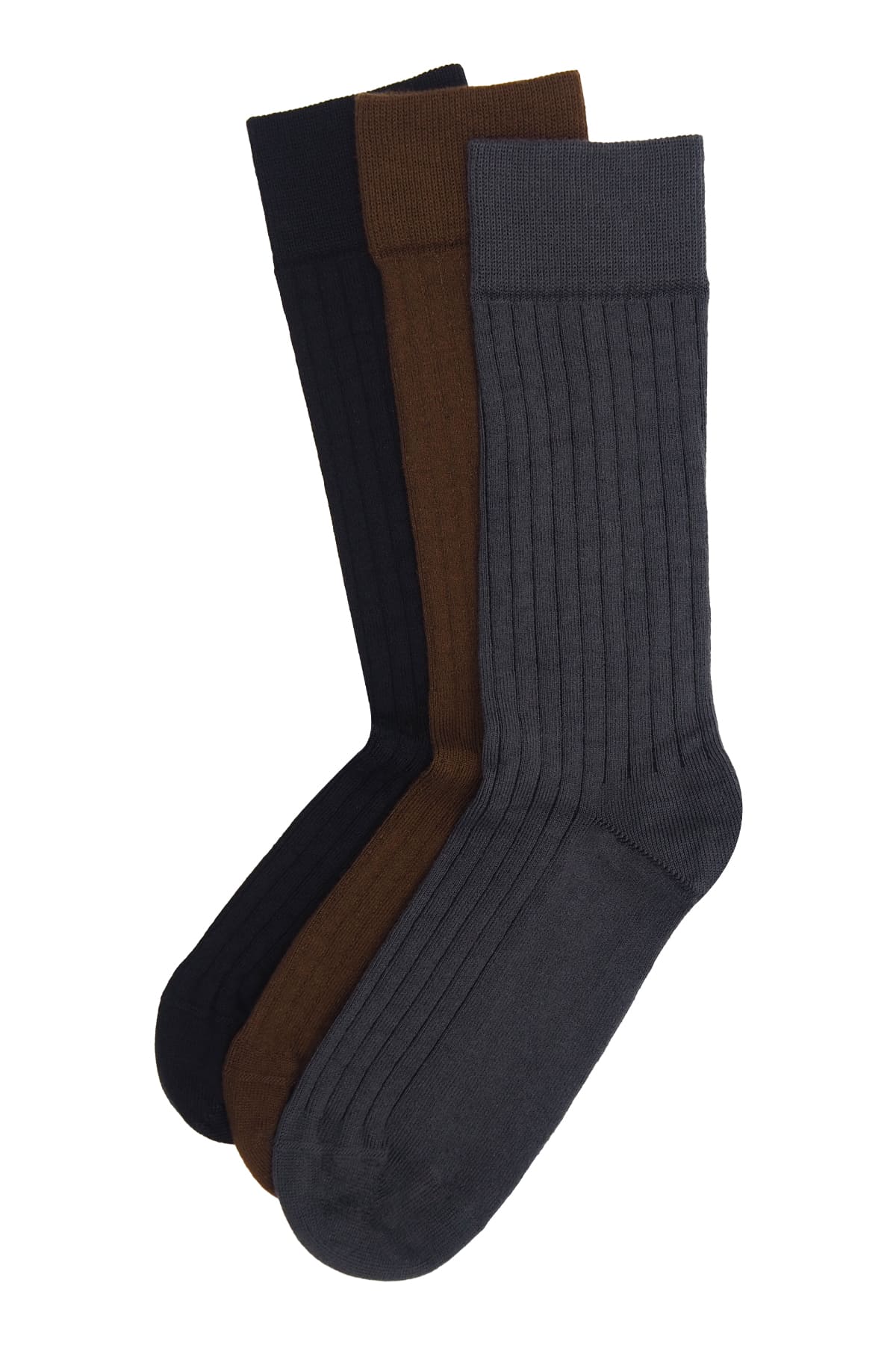 3 Pack Essential Men's Socks - Pima Cotton