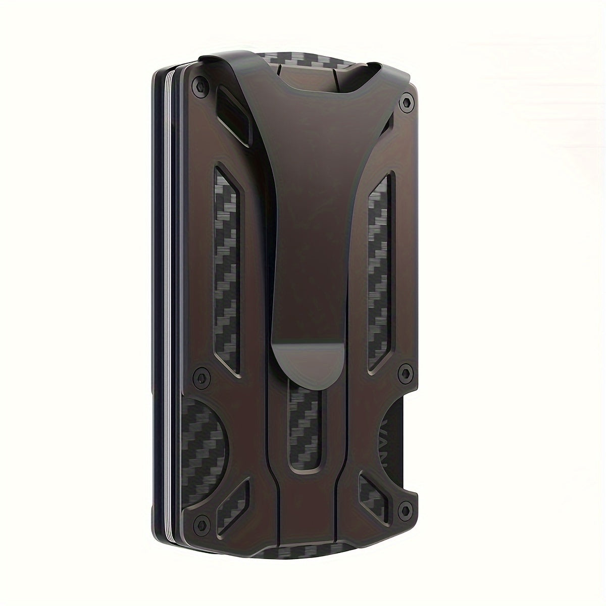 Ultra-Thin Aluminum Alloy RFID Blocking Card Holder Anti-Theft Men’s Wallet