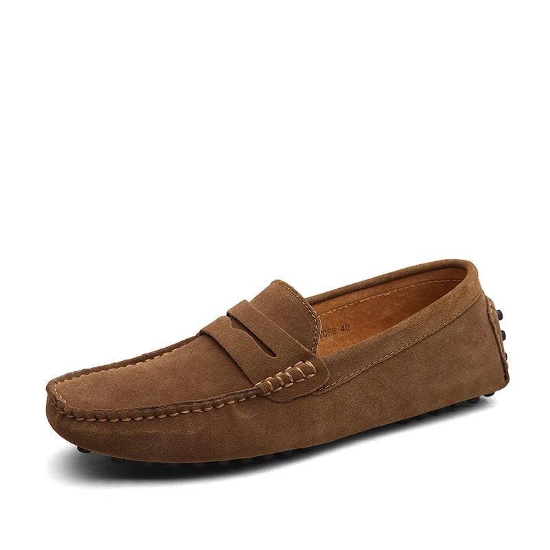 Velano Suede Leather Loafers